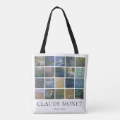 Claude Monet Water Lilies Tasche (Rückseite)