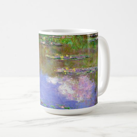 Claude Monet - Water-Lilies, The Clouds, Kaffeetasse (VorderseiteRechts)