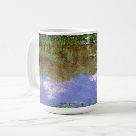 Claude Monet - Water-Lilies, The Clouds, Kaffeetasse (Vorderseite Links)