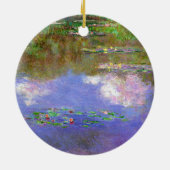 Claude Monet - Water-Lilies, The Clouds, Keramik Ornament (Hinten)