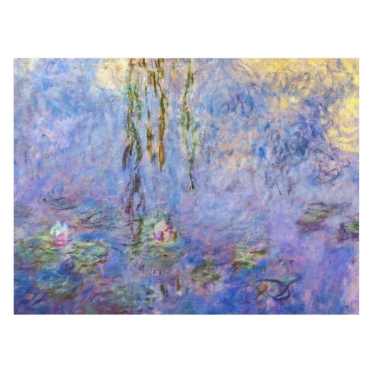 Claude Monet - Water Lilies Tischdecke (Vorderseite (Horizontal))
