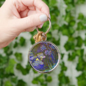 Claude Monet Water Lilies und Agapanthus Schlüsselanhänger (Hand)