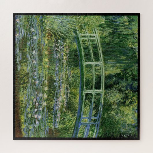 Claude Monet, Water Lilies und die japanische Brüc Puzzle (Horizontal)