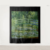 Claude Monet, Water Lilies und die japanische Brüc Wandteppich (Vorderseite)