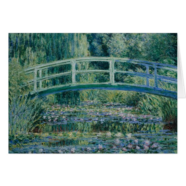 Claude Monet - Water Lilies und Japanische Brücke (Vorderseite (Horizontal))