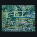 Claude Monet - Water Lilies und Japanische Brücke Fotodruck<br><div class="desc">Water Lilies und japanische Brücke von Claude Monet, 1899. Claude Monet war Gründer der französischen Impressionistischen Malerei und der beständigste und produktivste Praktizierende der Philosophie der Bewegung, seine Wahrnehmungen vor der Natur zu äußern, vor allem, wie sie auf Landschaftsmalerei in der Luft angewandt werden. Der Begriff "Impressionismus" leitet sich aus...</div>