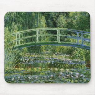 Claude Monet Water Lilies und Japanische Brücke Mousepad