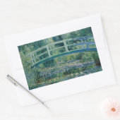 Claude Monet - Water Lilies und Japanische Brücke Rechteckiger Aufkleber (Umschlag)
