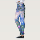 Claude Monet Water Lilies Vintage BlumenHD Art Leggings (Links)