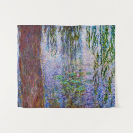 Claude Monet - Water Lilies Wandteppich (Vorderseite (Horizontal))