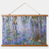 Claude Monet - Water Lilies Wandteppich Mit Holzrahmen (Vorne)