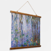 Claude Monet - Water Lilies Wandteppich Mit Holzrahmen (Gewinkelt)