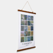 Claude Monet Water Lilies Wandteppich Mit Holzrahmen (Gewinkelt)