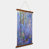 Claude Monet - Water Lilies Wandteppich Mit Holzrahmen (Gewinkelt)
