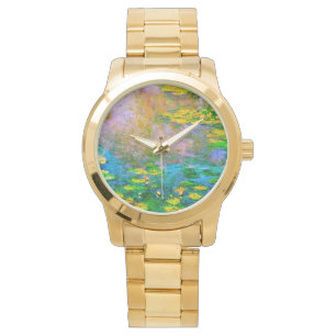 Claude Monet Water Lilies Watch Armbanduhr