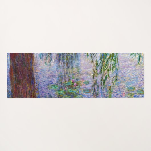 Claude Monet - Water Lilies Yogamatte (Rückseite (Horizontal))