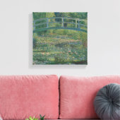 Claude Monet Water-Liliy Pond – Japanese bridge Leinwanddruck (Insitu (Wohnzimmer))
