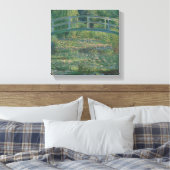 Claude Monet Water-Liliy Pond – Japanese bridge Leinwanddruck (Insitu (Schlafzimmer))
