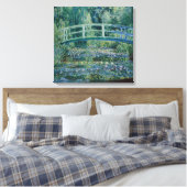 Claude Monet Water-Liliy Pond – Japanese bridge Leinwanddruck (Insitu (Schlafzimmer))
