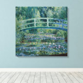 Claude Monet Water-Liliy Pond – Japanese bridge Leinwanddruck (Insitu (Holzboden))