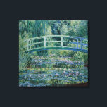 Claude Monet Water-Liliy Pond – Japanese bridge Leinwanddruck<br><div class="desc">Claude Monet – Water Lilies and Japanese Bridge (Google Art Project),  1899. Filter: No.</div>