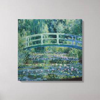 Claude Monet Water-Liliy Pond – Japanese bridge Leinwanddruck