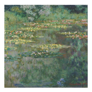 Claude Monet Water Lily Park der Villa Negroni, Ve Fotodruck