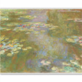 Claude Monet - Water Lily Pond 1917 Aufkleber (Vorderseite)