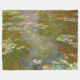 Claude Monet - Water Lily Pond 1917 Fleecedecke