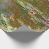Claude Monet - Water Lily Pond 1917 Geschenkpapier (Ecke)