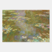 Claude Monet - Water Lily Pond 1917 Geschenkpapier Set (Vorderseite)