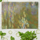Claude Monet - Water Lily Pond 1917 Geschirrtuch (Gefaltet)