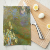Claude Monet - Water Lily Pond 1917 Geschirrtuch (Viertel Falte)