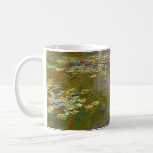 Claude Monet - Water Lily Pond 1917 Kaffeetasse (Links)