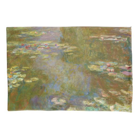 Claude Monet - Water Lily Pond 1917 Kissenbezug (Vorderseite)