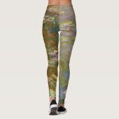 Claude Monet - Water Lily Pond 1917 Leggings (Rückseite)
