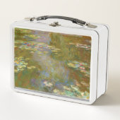 Claude Monet - Water Lily Pond 1917 Metall Brotdose (Vorderseite)