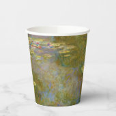 Claude Monet - Water Lily Pond 1917 Pappbecher (Links)