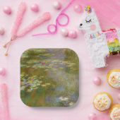 Claude Monet - Water Lily Pond 1917 Pappteller (Party)