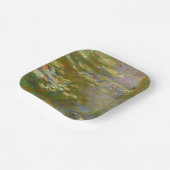 Claude Monet - Water Lily Pond 1917 Pappteller (Gewinkelt)