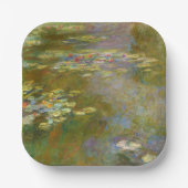 Claude Monet - Water Lily Pond 1917 Pappteller (Vorderseite)