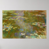 Claude Monet - Water Lily Pond 1917 Poster (Vorne)