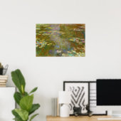 Claude Monet - Water Lily Pond 1917 Poster (Heimbüro)