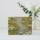 Claude Monet - Water Lily Pond 1917 Postkarte (Stehend Vorderseite)