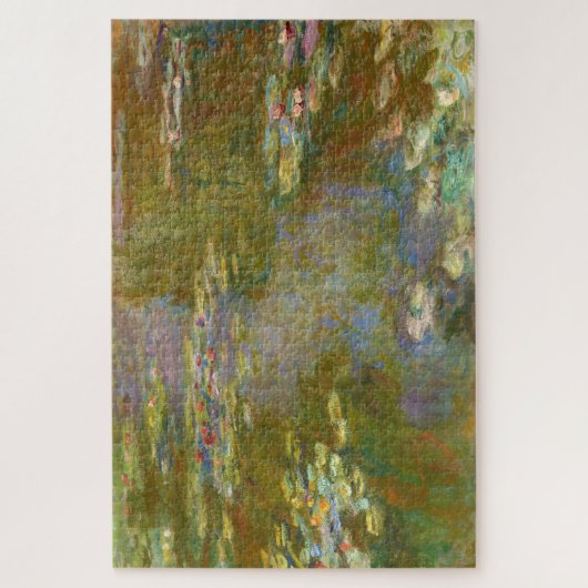 Claude Monet - Water Lily Pond 1917 Puzzle (Vertikal)