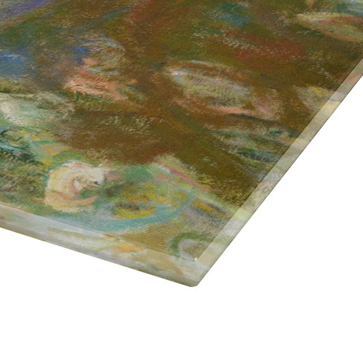 Claude Monet - Water Lily Pond 1917 Schneidebrett (Ecke)