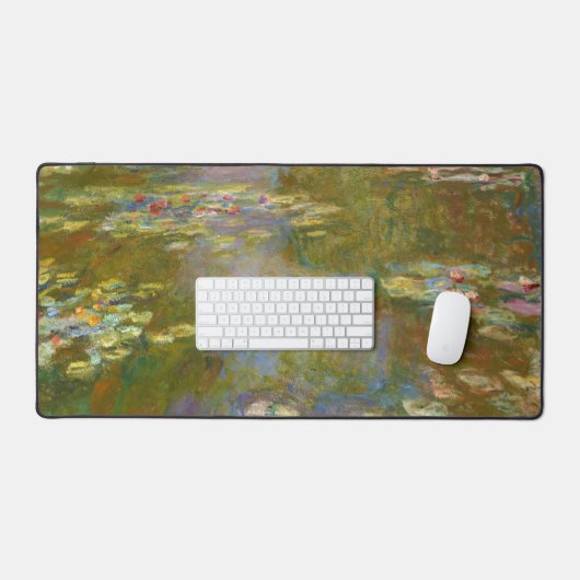 Claude Monet - Water Lily Pond 1917 Schreibtischunterlage (Tastatur & Maus)
