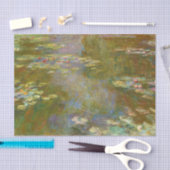 Claude Monet - Water Lily Pond 1917 Seidenpapier (Handwerk)