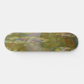 Claude Monet - Water Lily Pond 1917 Skateboard (Horizontal)