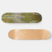 Claude Monet - Water Lily Pond 1917 Skateboard (Horizontal)